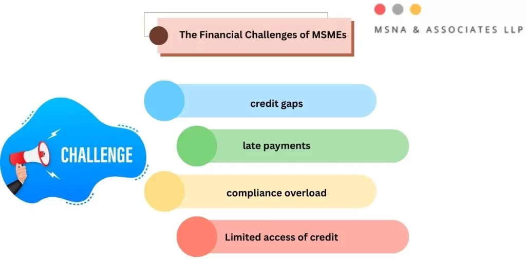 financial challenges of MSMEs