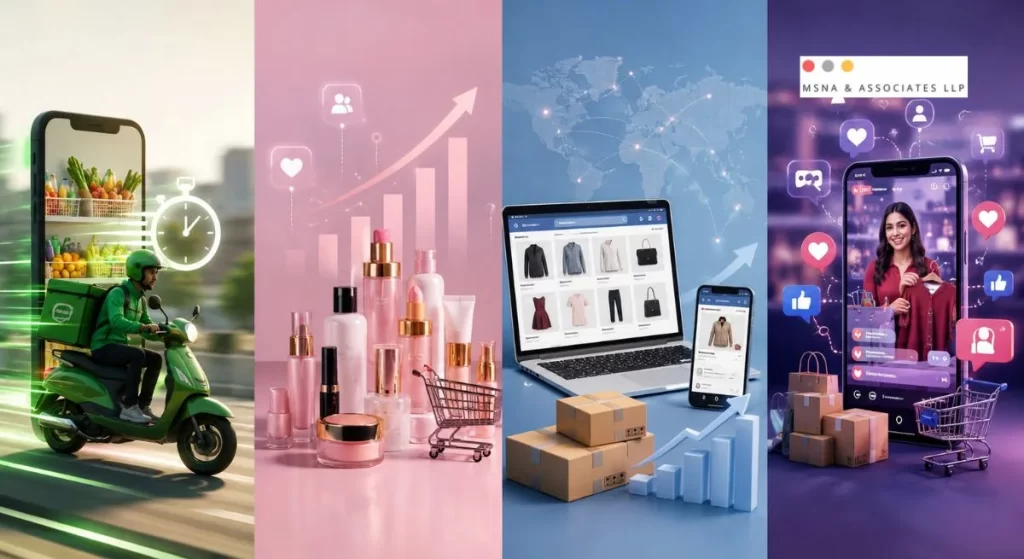 Virtual CFO for E-commerce supporting D2C brands, quick commerce, and online retailers with financial planning and business growth - MSNA ASSOCIATES