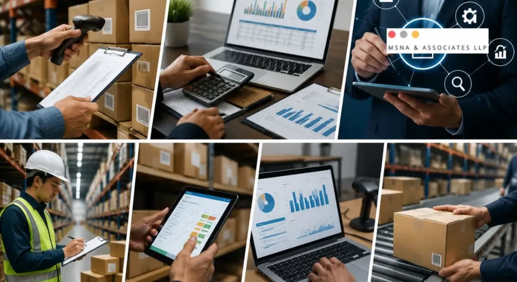 Inventory Internal Audit for improving inventory accuracy through stock verification and inventory management controls - MSNA ASSOCIATES