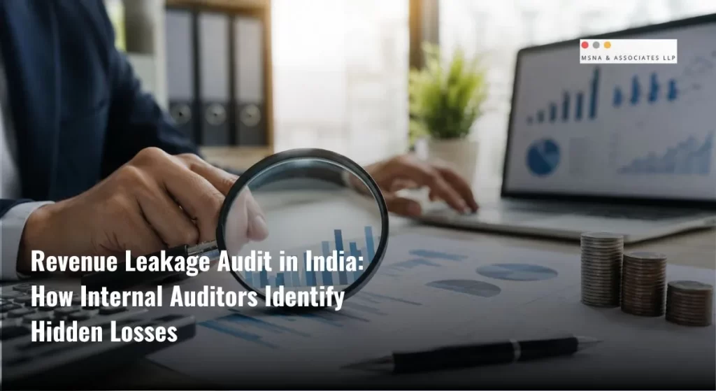 Revenue leakage audit in India identifying hidden financial losses and billing discrepancies-MSNA ASSOCIATES